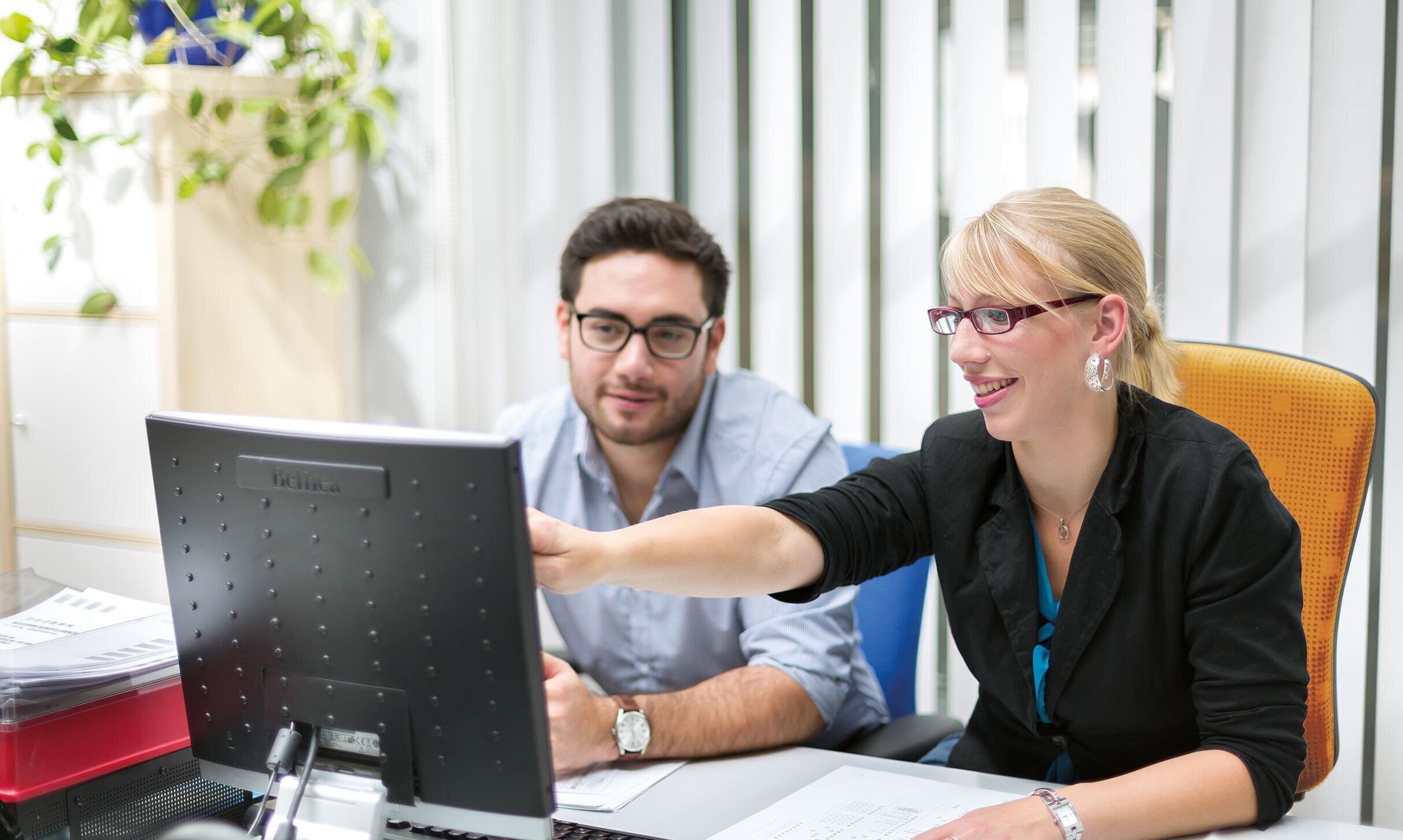 Personen bei IT Schulung